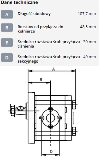 5179730N - Гидравлический насос 11,3 куб.см