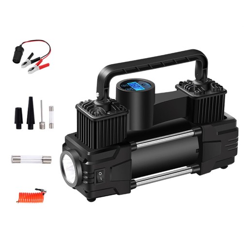 Воздушный насос для накачивания автомобильных шин 12В 150PSI Домашний дисплей