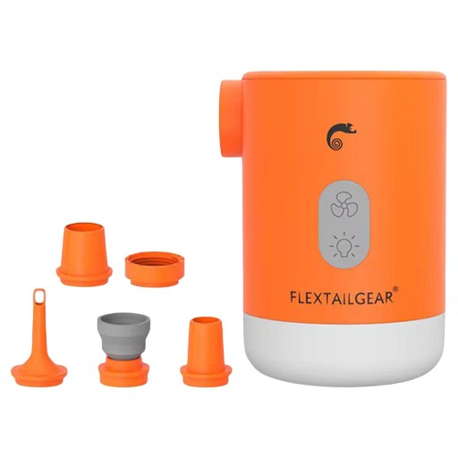 Воздушный насос с аккумулятором емкостью 3600 мАч для зарядки.