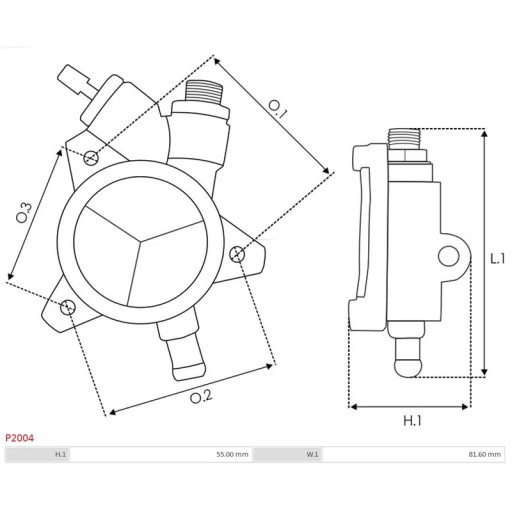 A2402770100 - Соленоид GEARBOX MERCEDES A2402770100