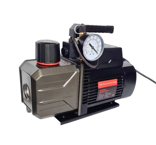 Вакуумный насос кондиционера 2ST 170л/мин R134a, R32,1234YF с манометром