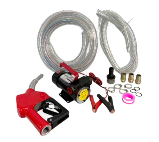 Самовсасывающий насос 260Вт для слива мазута 12В мини CPN