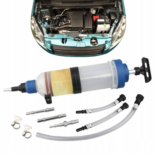 Всмоктуючий насос масляного насоса, ручний масляний шприц на 1500 мл