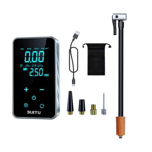 Шиномонтажний насос бездротова зарядка 7,4 В швидка