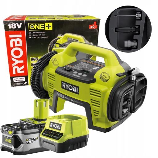Компрессорный насос для перекачки RYOBI R18I-0+4Ач