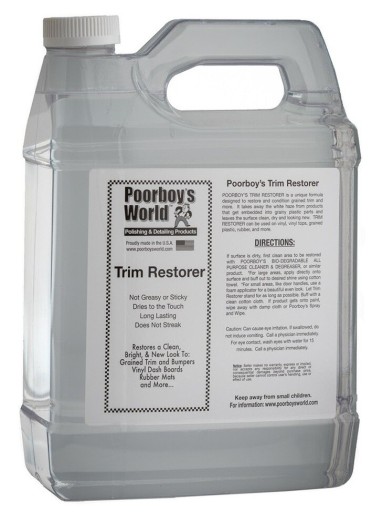 Poorboys Trim Restorer 3.78 l пластичная заправка