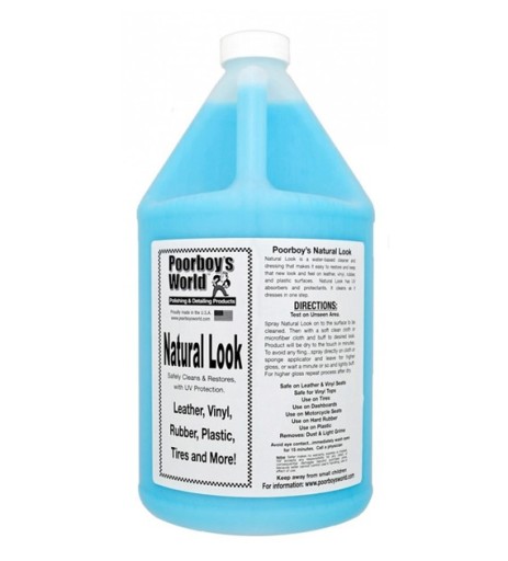 Poorboys World Natural Look для ухода за пластиком 3780ml