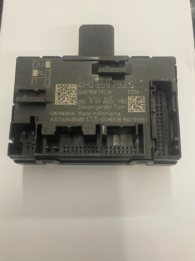 4H0959792S - Porsche 991 Cayenne Touareg 7P5 Модуль стекла передней двери правый передний