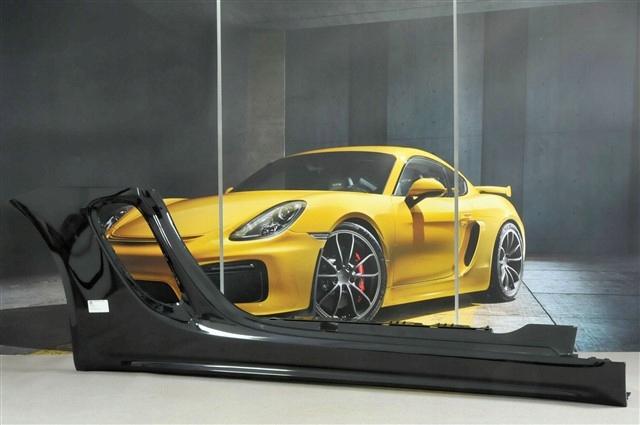 Porsche 718 Boxster / Cayman 982 порог, накладка, П / С