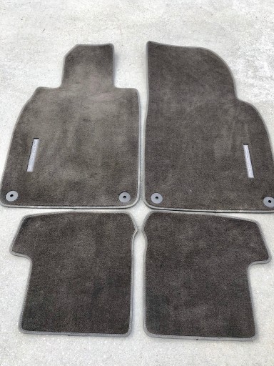 Килимок Porsche 911 991 2012-2018 велюр килимки Achatgrau олива