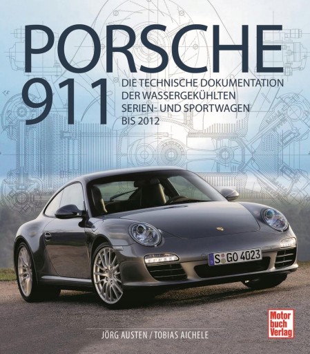 Альбом технічної документації Porsche 911 (1996-2012) рідинного охолодження 24 години