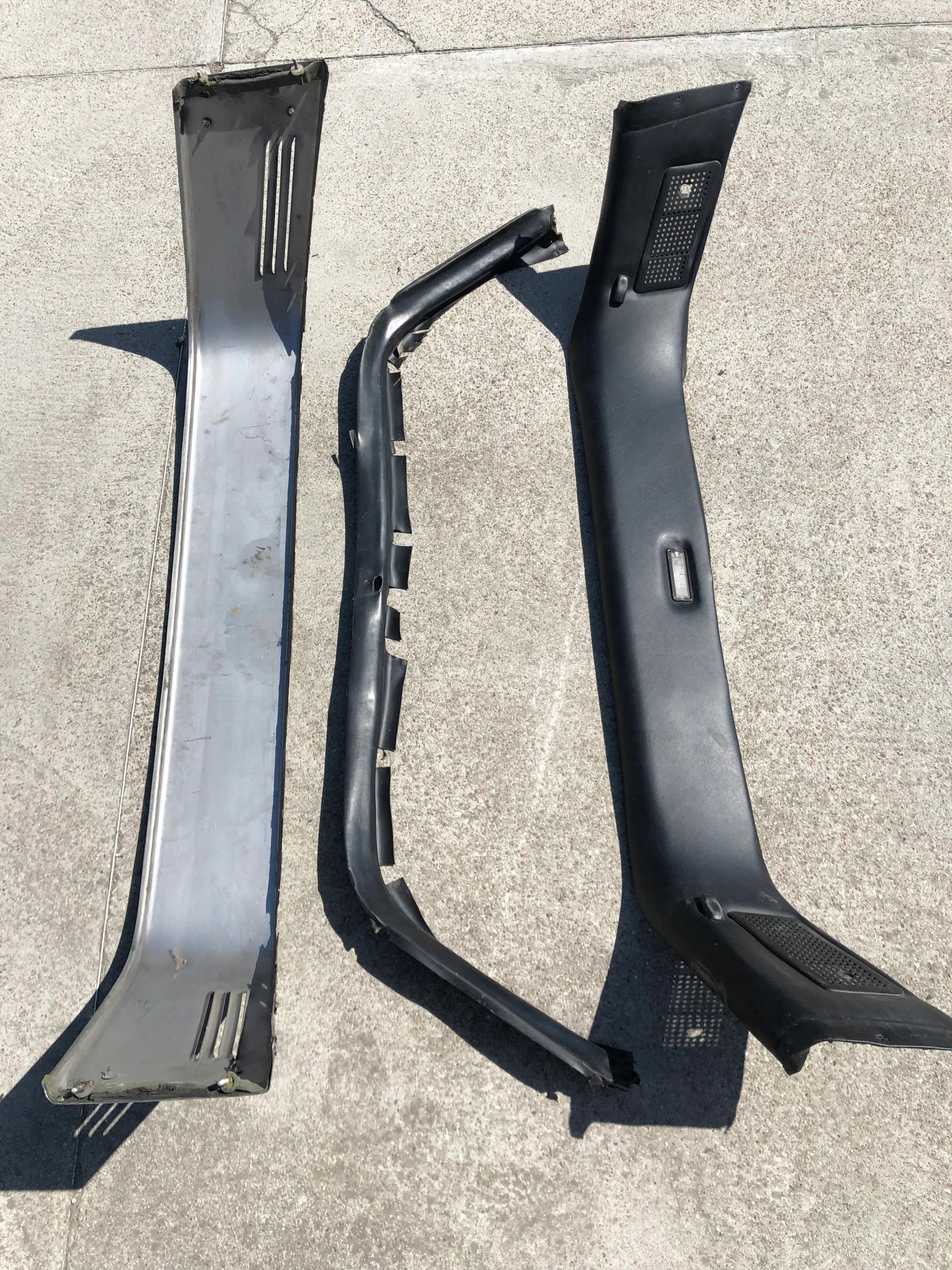 Porsche 930 G-модель Targa оголовье крыши Отделка