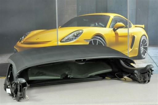 Porsche 986 Boxster крыша кабриолет, в сборе, черный