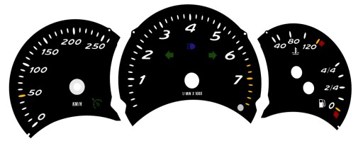 Porsche Boxster 986 1996-2004 одометр циферблатів заміна миль/год на км/год
