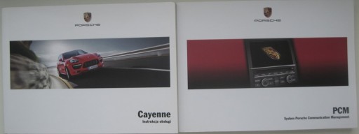 Porsche Cayenne II 2010-2014 Руководство пользователя на польском языке + инструкция PCM Navi