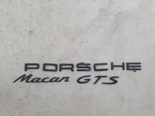 Porsche Macan GTS 95B 13-18 Эмблема Надпись на лацкане Значок