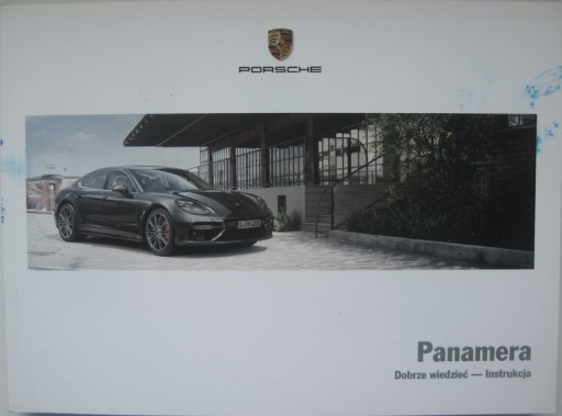 Porsche Panamera II 2016-2023 Польська інструкція, барвистий салон!