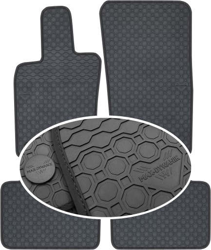 Porsche Panamera III 2023 року Гумовий килимок PrimeLiner - Чорний