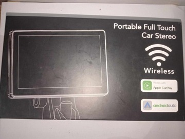 Портативная полностью сенсорная автомобильная стереосистема