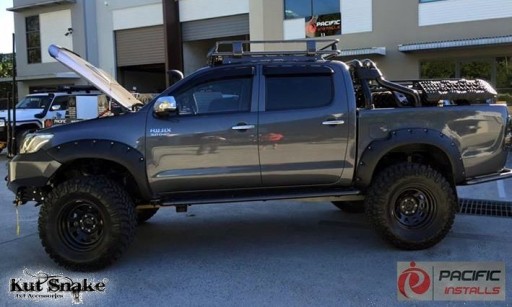 KS-HLX-GUN-CS - Расширители крыльев 75 мм Toyota Hilux Revo 2015-