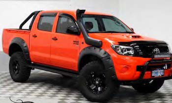 KS-HLX-KUN-2-MCS - Расширители крыльев 95 мм Toyota Hilux 2012-2015 гг.