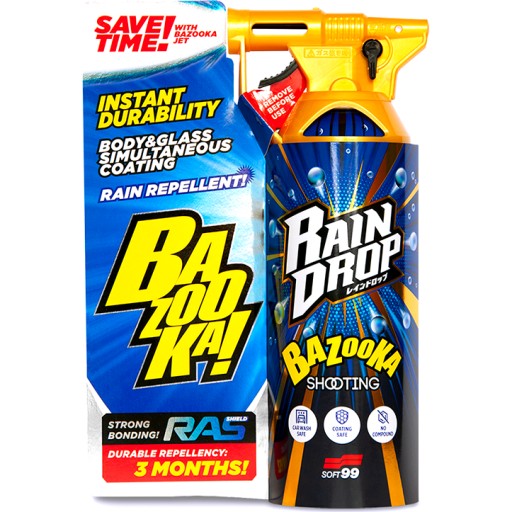 Покриття для лаку SOFT99 Rain Drop Bazooka Quick Detailer Spray