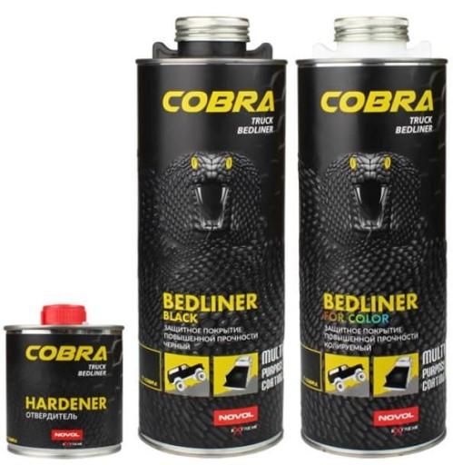 Защитное покрытие Novol Cobra Bedliner 600 мл БЕСЦВЕТНОЕ!