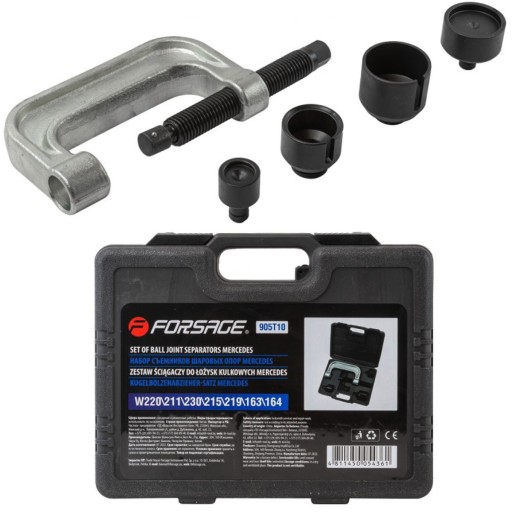 Прес-шпильки знімачів стиків і втулок Mercedes W211 W220 W230 W211