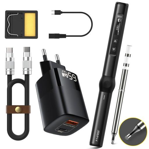 Точний цифровий паяльник 65W USB-C SET