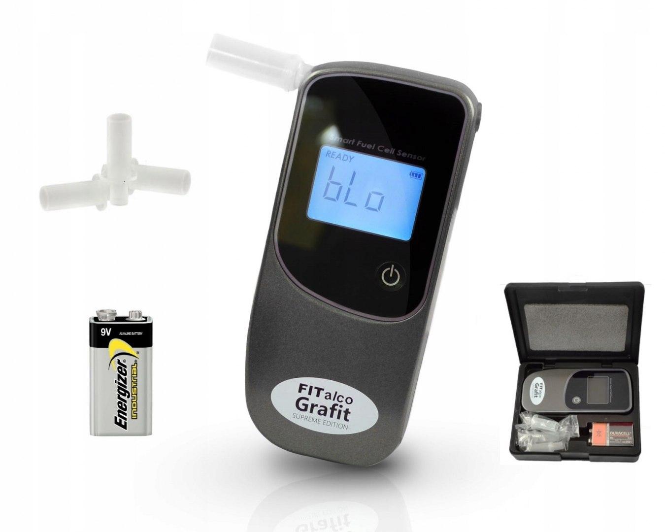 FitAlco графіт прецизійний алкотестер 3 роки калібрування