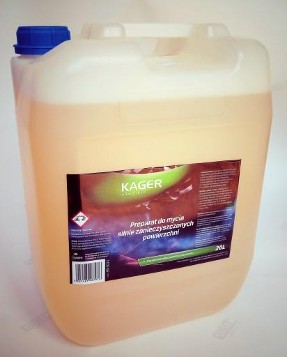 Средство для сильно загрязненных поверхностей KAGER 20л.