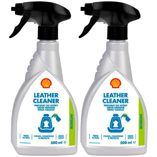 SHELL Leather Cleaner Spray 1л для кожи и винила