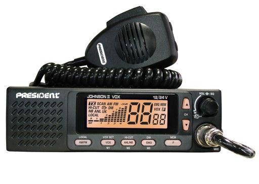 President Johnson II Vox CB radio ASC 12/24V