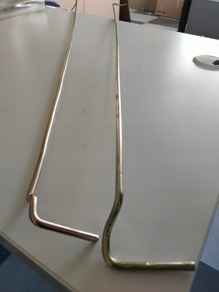 RA107prba - Пружинные стержни багажника Softtop Mercedes 107