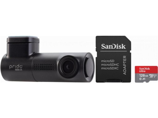 Prido Easy 2K WiFi GPS + КАРТА ПАМ'ЯТІ 128 ГБ!