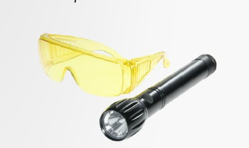 Професійна ультрафіолетова лампа для виявлення витоків Errecom 3 Вт