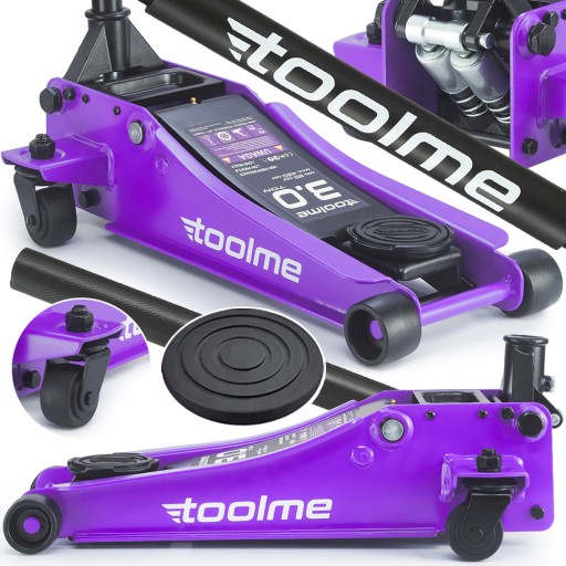 Професійний автопідйомник ŻABA 3T LOW PROFILE JACK Toolme
