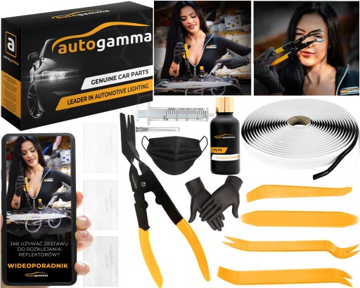 Професійний набір для відклеювання та приклеювання ламп Auto Gamma Hard Glue