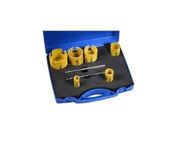 Набор кольцевых пил Profit HM, 6 шт. 25-82 мм 09082582D