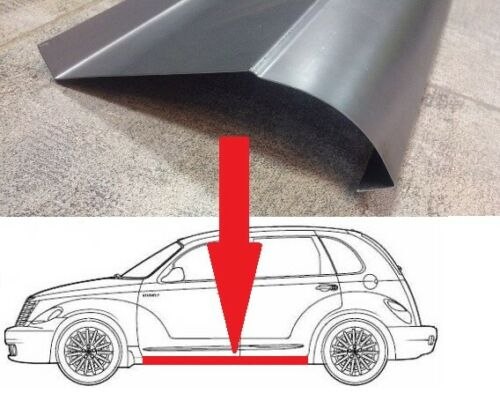 Порог Chrysler PT Cruiser (2000-2010) пороги из листового металла