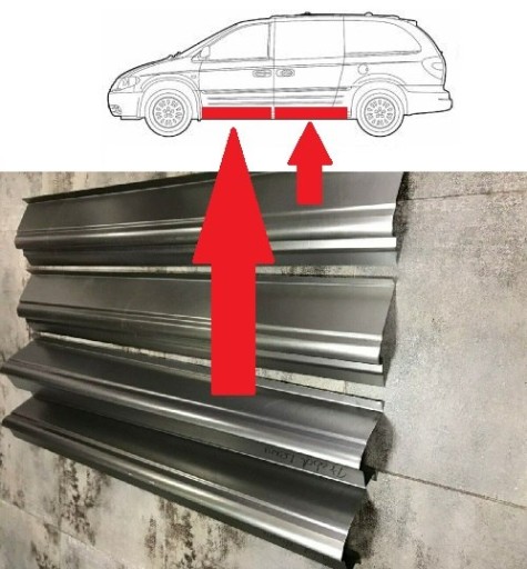 Progisamochodowe_voyager1 - Пороги Chrysler Voyager / Grand Voyager (96 - 07)