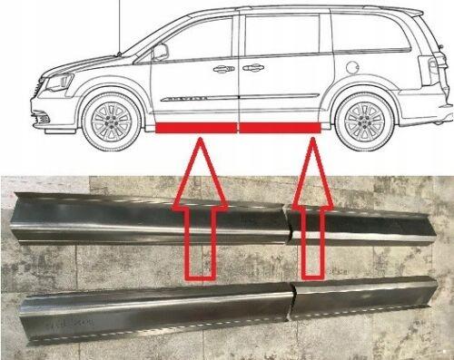 Порог Chrysler Voyager V / Grand 07-16 Лады лист