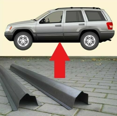 Порог Jeep Grand Cherokee II WJ (1999-2004) пороги из листового металла