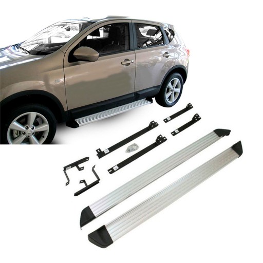 Ниссан Кашкай 2007-13 боковые подножки