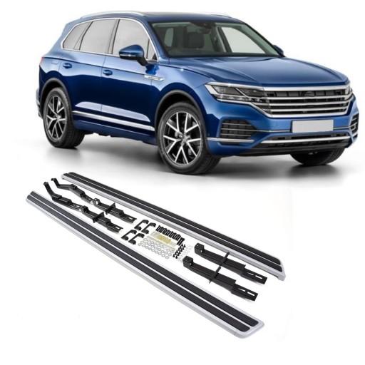 Пороги VW TOUAREG від 2018 бічні спідниці
