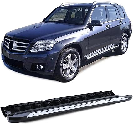 Боковые пороги, пороги Mercedes GLK X204 2008-2015 гг.
