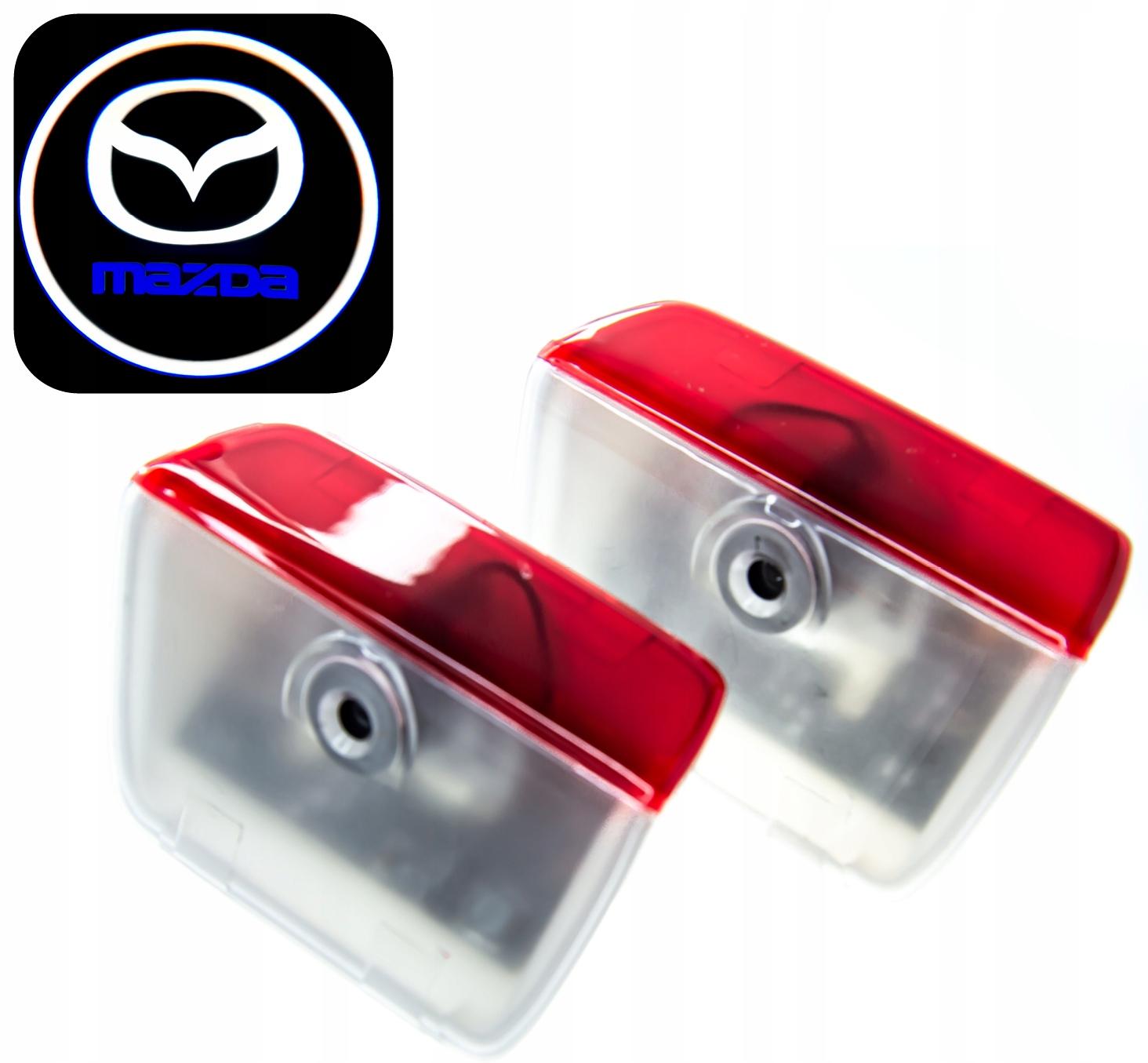 Проектор LED logo HD Mazda 6 GL 3 gen Mazda6 lift