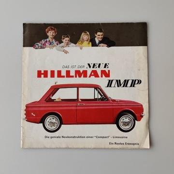 Брошура Hillman Imp Motoring 1965 PRL