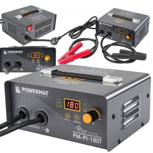 БАТАРЕЯ Випрямляч Інвертор із запуском 180A 12/24 V Зарядний пристрій 30A