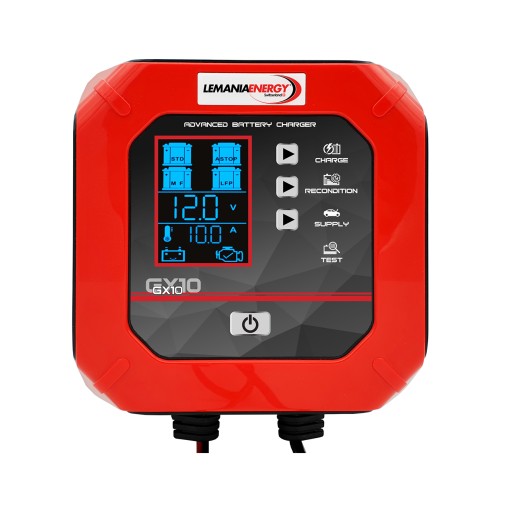 Випрямляч GX10, напруга зарядки: 12 В LEMANIA ENERGY, струм зарядки